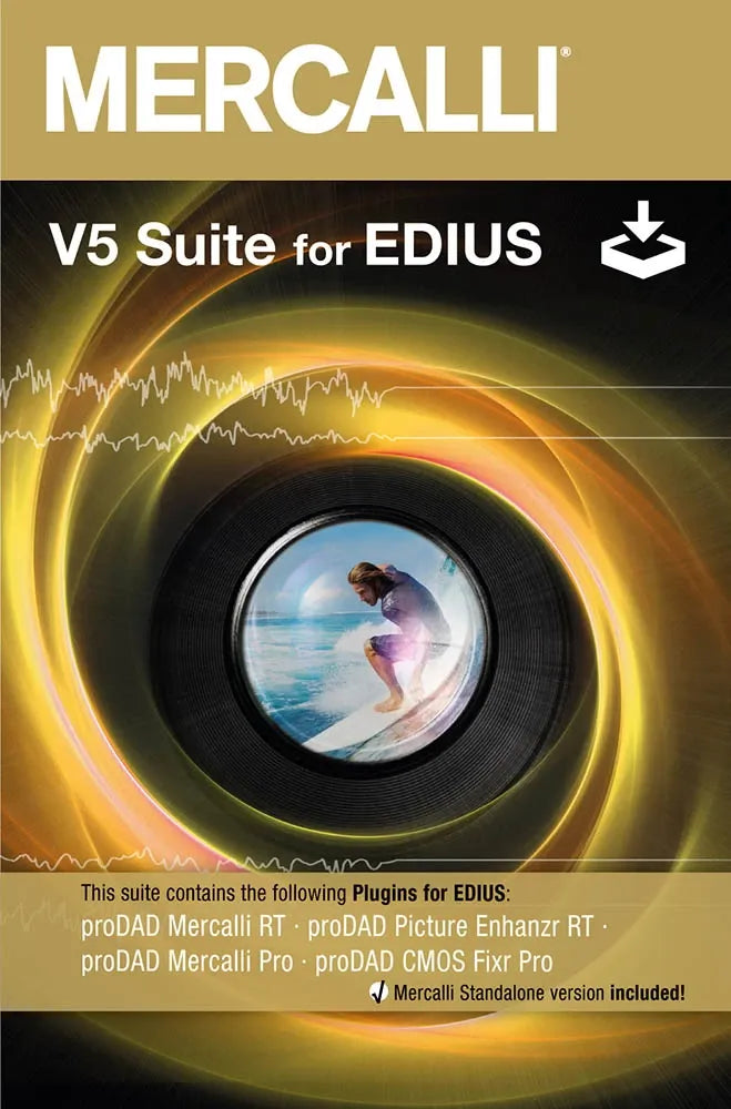 Mercalli V5 Suite für EDIUS